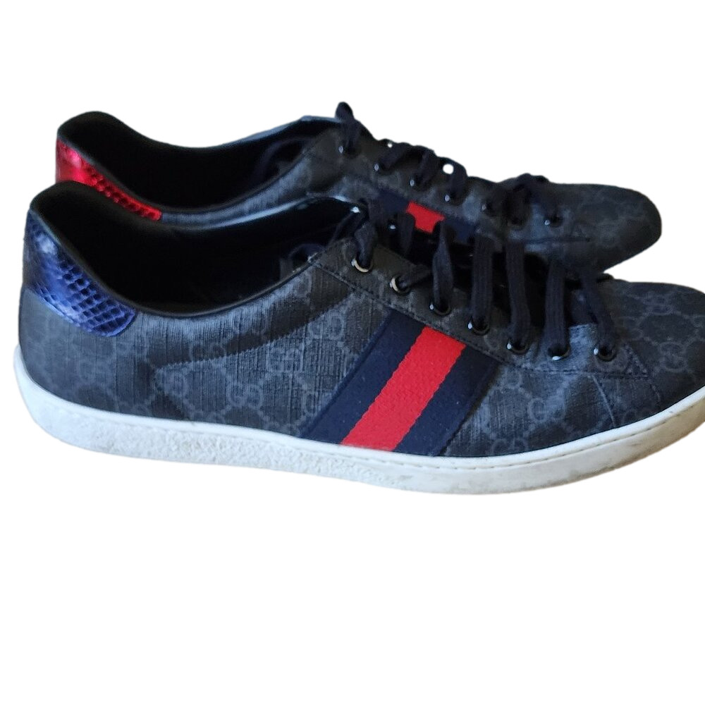Men's Ace GG Gucci Supreme Sneaker Size 12 - Picture 2 of 8